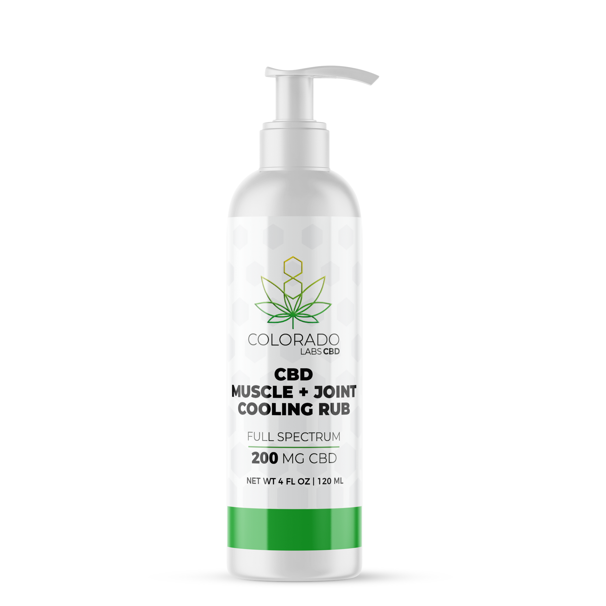 Colorado Labs CBD Muscle & Joint Cooling Rub 4oz Axis Labs CBD - 