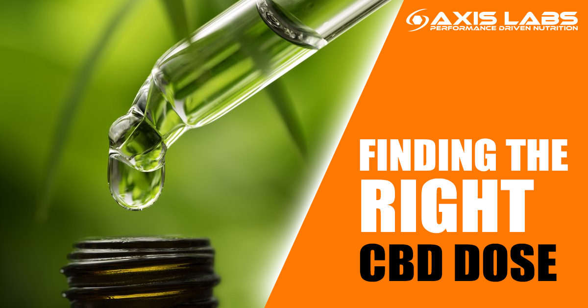 Finding The Right CBD Dosage Axis Labs CBD