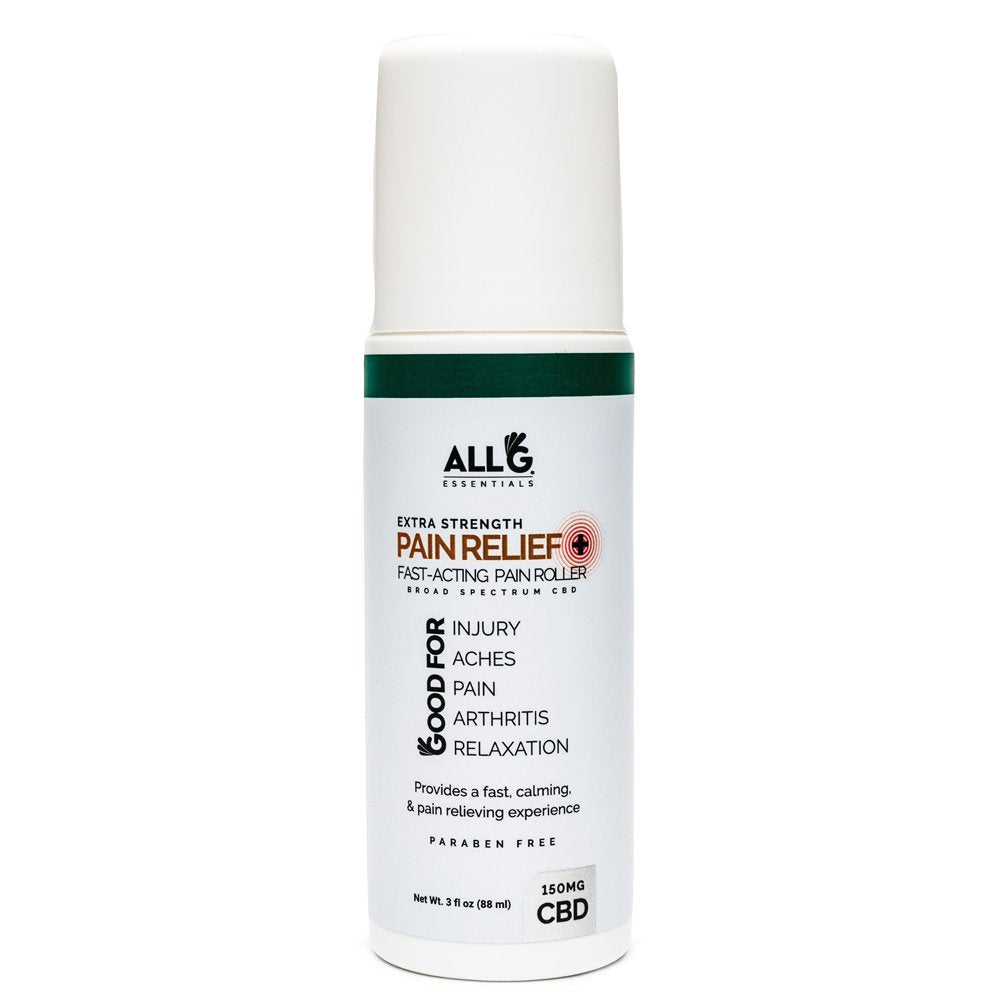 Broad Spectrum CBD Pain Relief Roller (Menthol) Axis Labs CBD - cbd gummies near me, Pain Relief Roller, YGroup_PainRoller