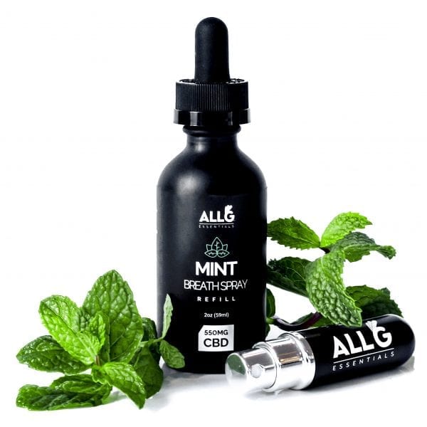 CBD Breath Spray Refill 550mg 2oz Axis Labs CBD - YGroup_BSrefill