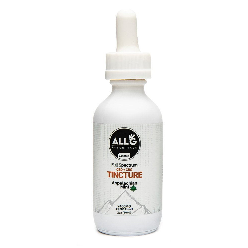 CBD+CBG Oil 2400mg Tincture Appalachian Mint Axis Labs CBD - CBD+CBG Oil Tincture, YGroup_Appalachian