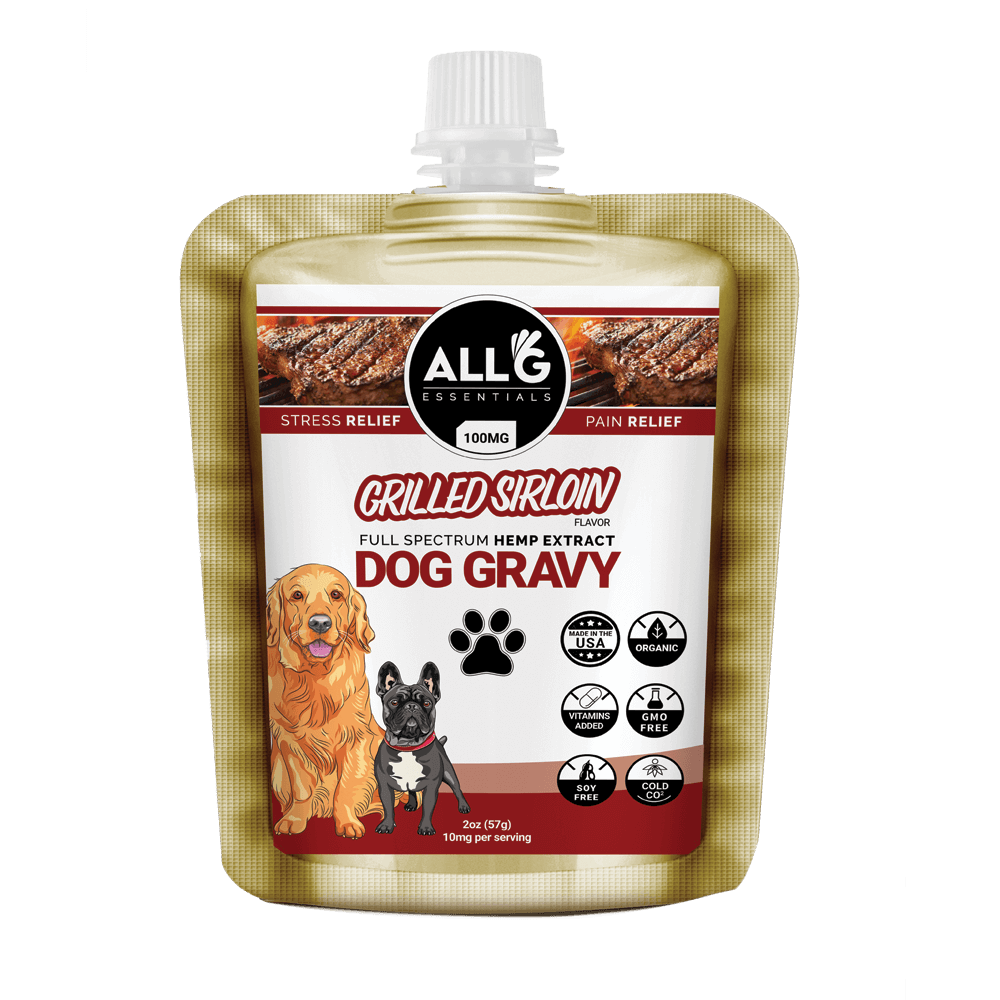 CBD Dog Gravy Grilled Sirloin Axis Labs CBD - YGroup_Dog