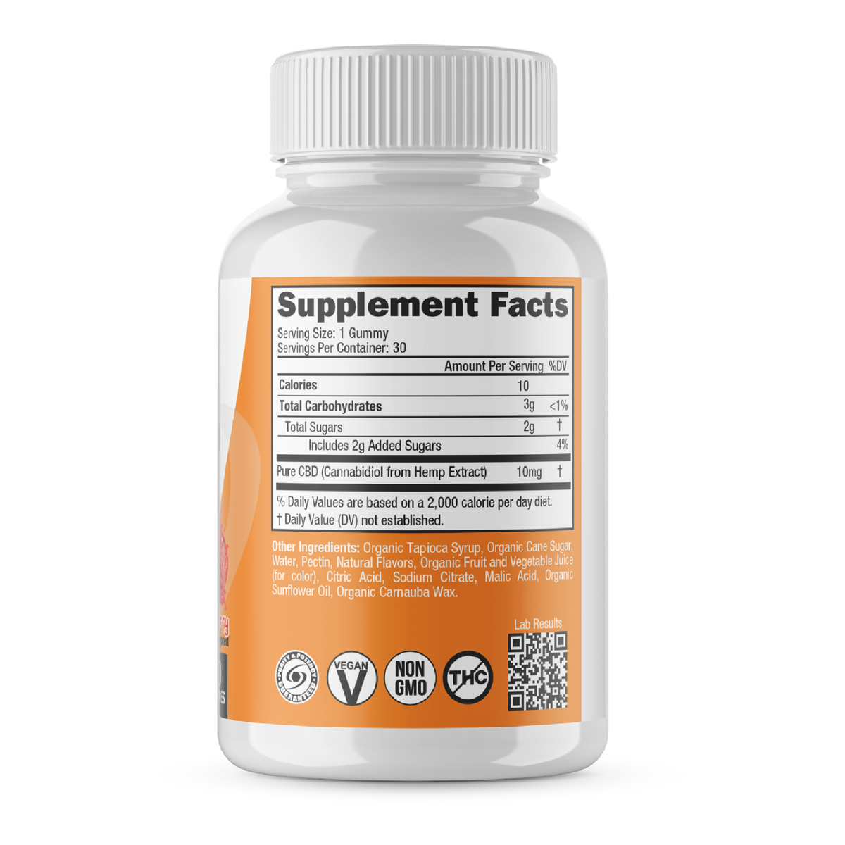 CBD Gummies 300mg Strawberry, 30 Gummies Axis Labs CBD - 