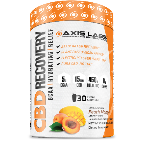 CBD Recovery BCAA 30 Servings Axis Labs CBD - 
