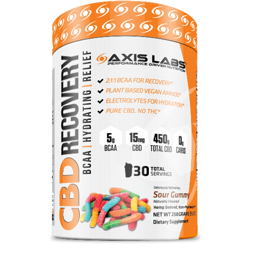 CBD Recovery BCAA 30 Servings Axis Labs CBD - 
