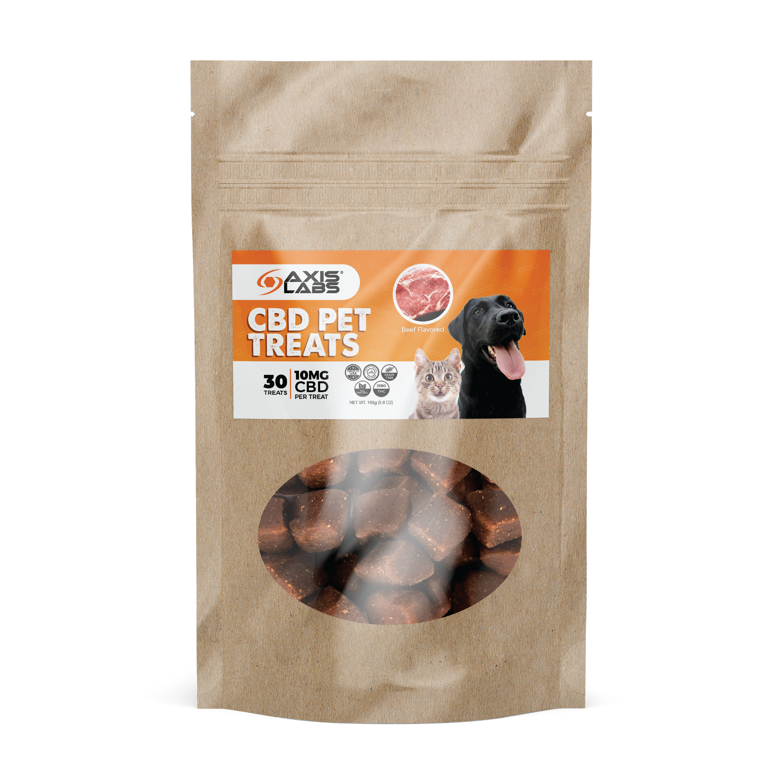 CBD Treats for Pets Grain Free 300mg Beef Flavor 30 Treats Axis Labs CBD - Best_CBD_Products, CBD_Oil_Tincture, CBD_Pet_Treats, CBD_Store_Near_Me, Delta_8, Gummies, Tincture