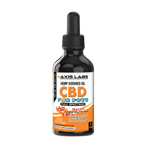 CBD for Dogs and Cats 1oz Tincture Axis Labs CBD - CBD-Pet-Treats