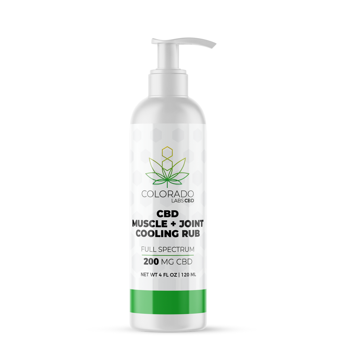 Colorado Labs CBD Muscle & Joint Cooling Rub 4oz Axis Labs CBD - 