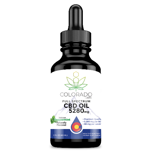 Colorado Labs CBD Oil Full Spectrum 2oz Peppermint Axis Labs CBD - CBD Oil Tincture