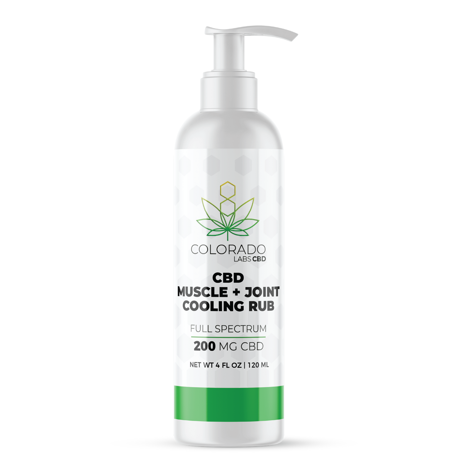 Colorado Labs Full Spectrum CBD Muscle & Joint Cooling Rub 4oz Axis Labs CBD - 