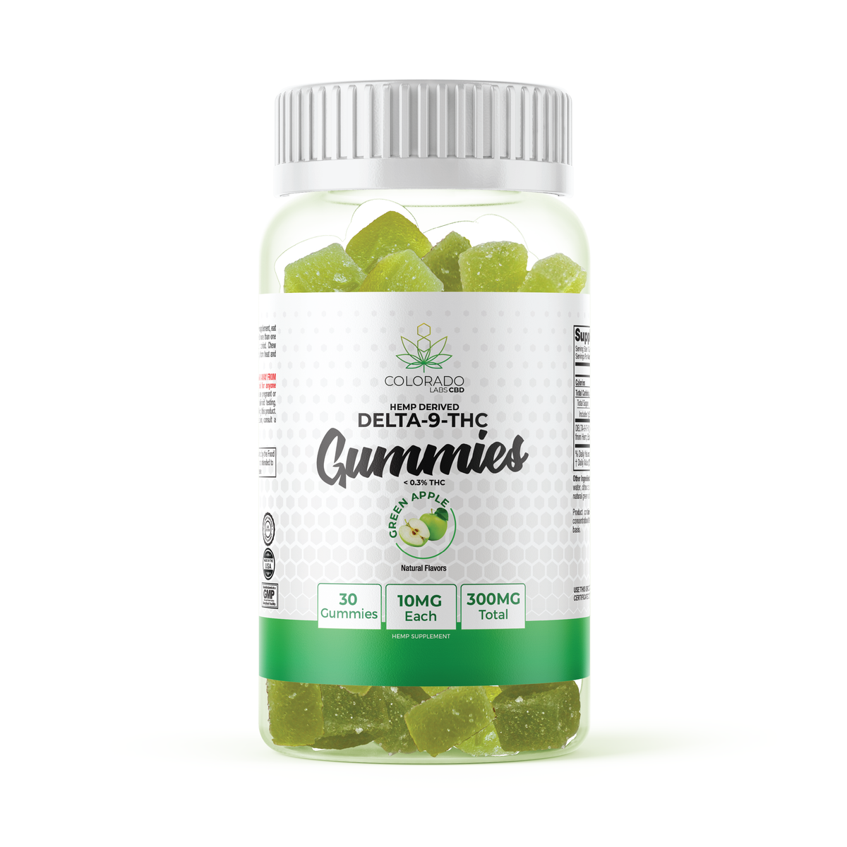 Delta-9-THC Gummies 300mg 30ct (Hemp Compliant) Axis Labs CBD - delta-9 gummies-near-me, Gummies