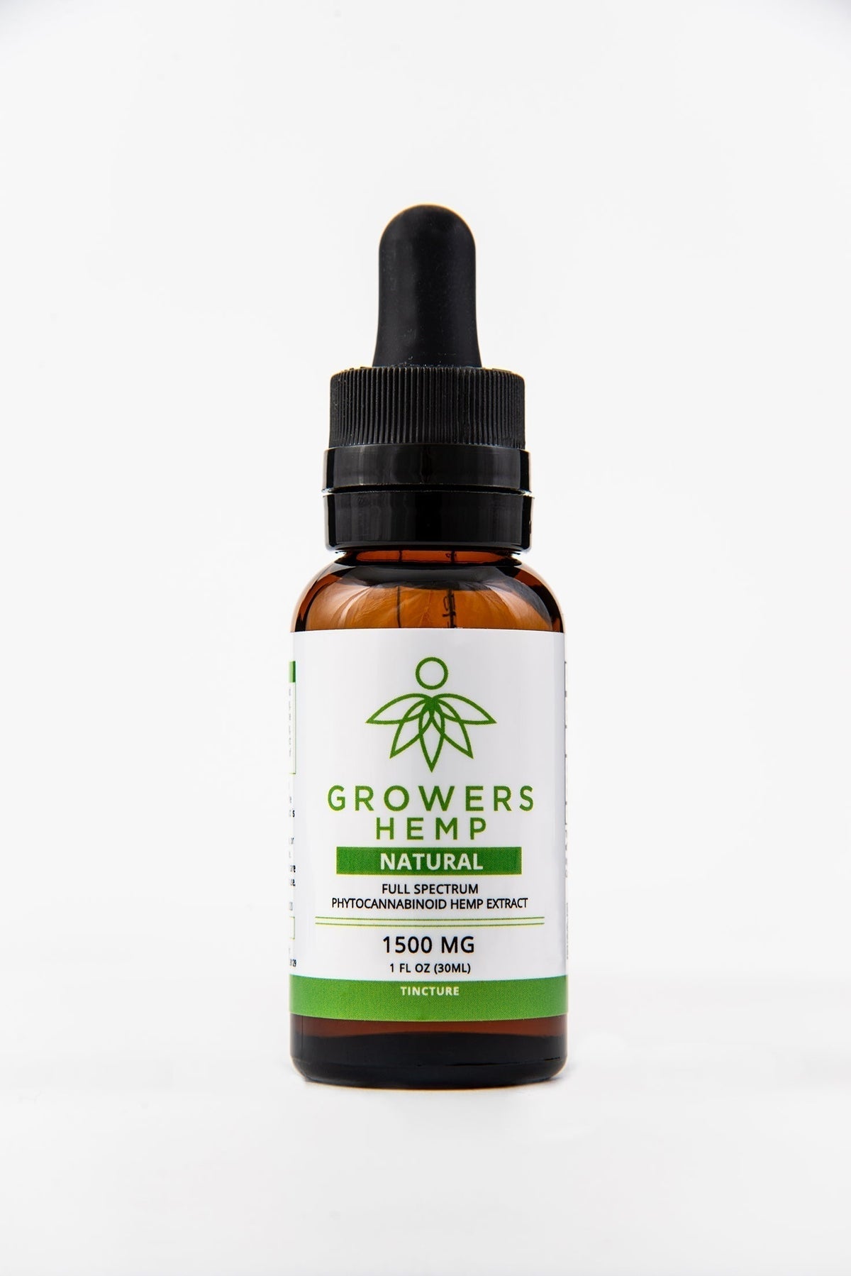 Growers Hemp Full Spectrum 1500mg Natural Axis Labs CBD - 