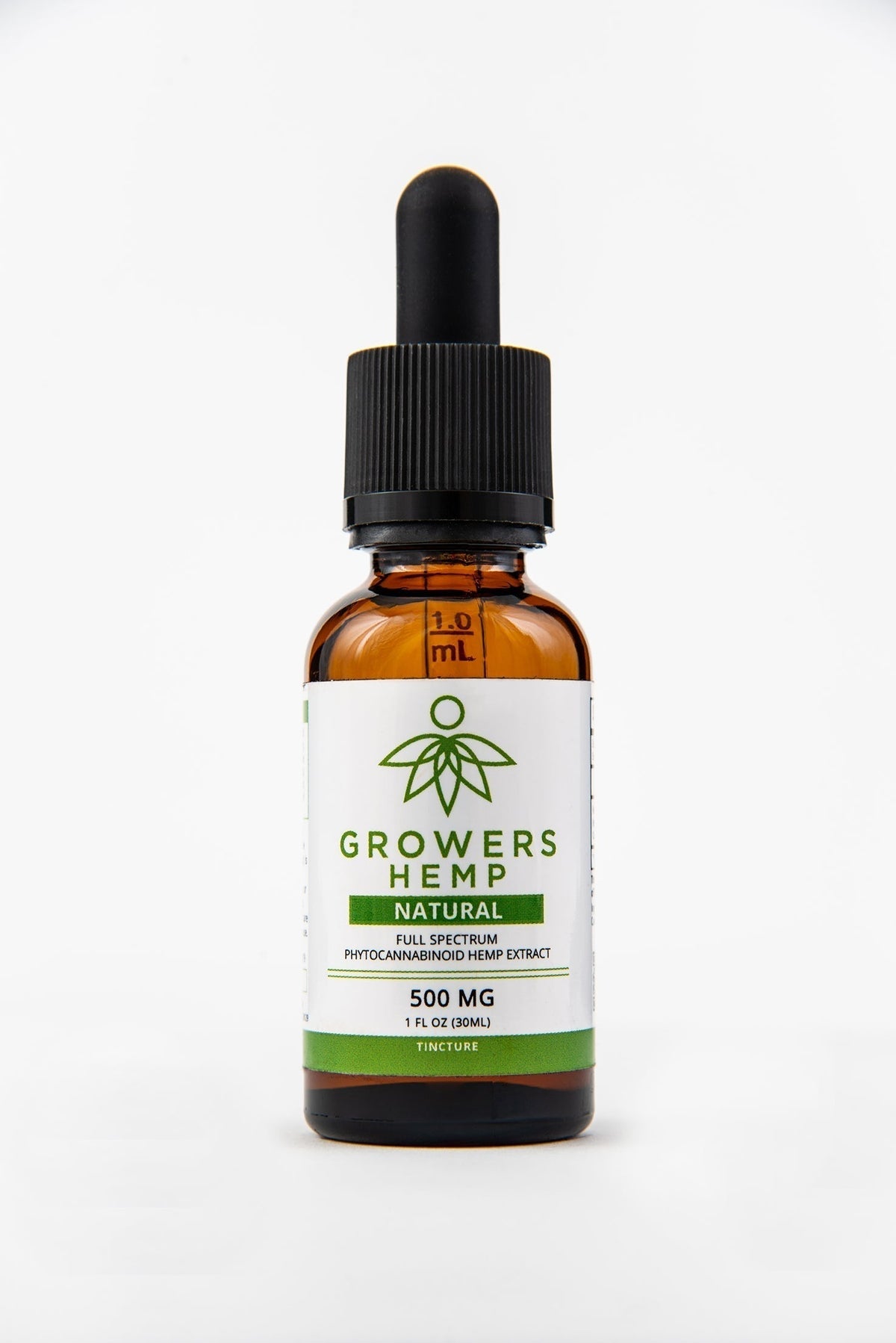 Growers Hemp Natural 500mg Axis Labs CBD - 