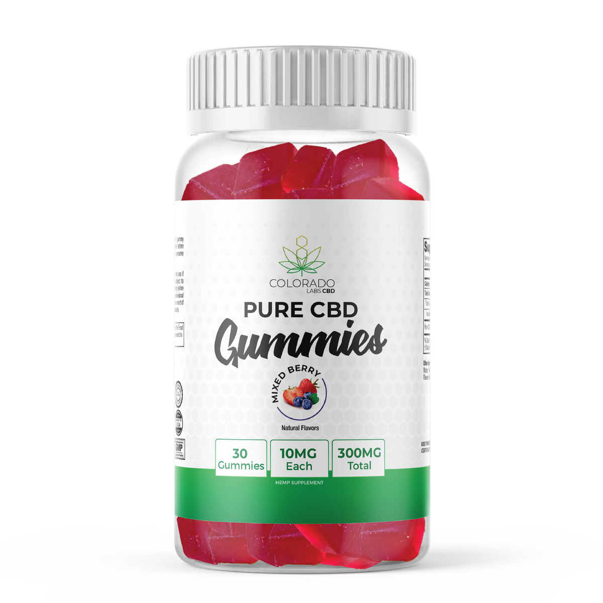 Pure CBD 300mg 30ct Mixed Berry Axis Labs CBD - 